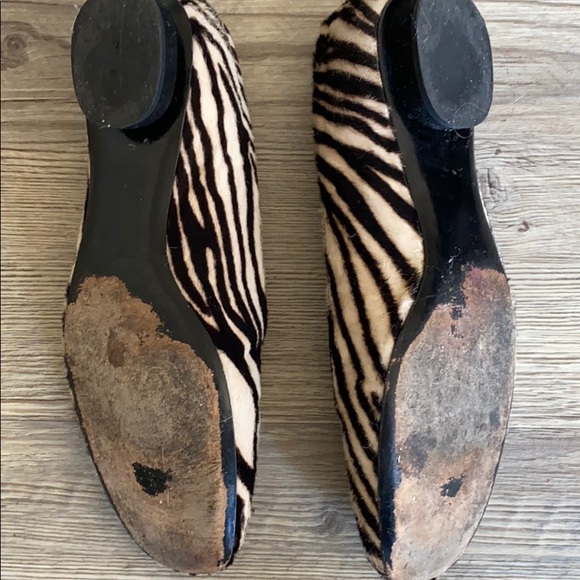 Stuart Weitzman Zebra Flats size 9.5 - Picture 4 of 8